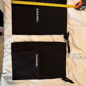 Chanel Black Dust Bags